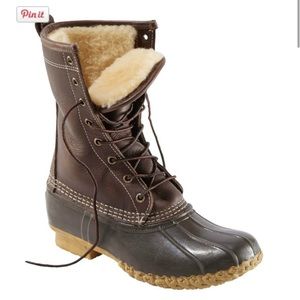 L.L. Bean Women's Signature Shearling Boots